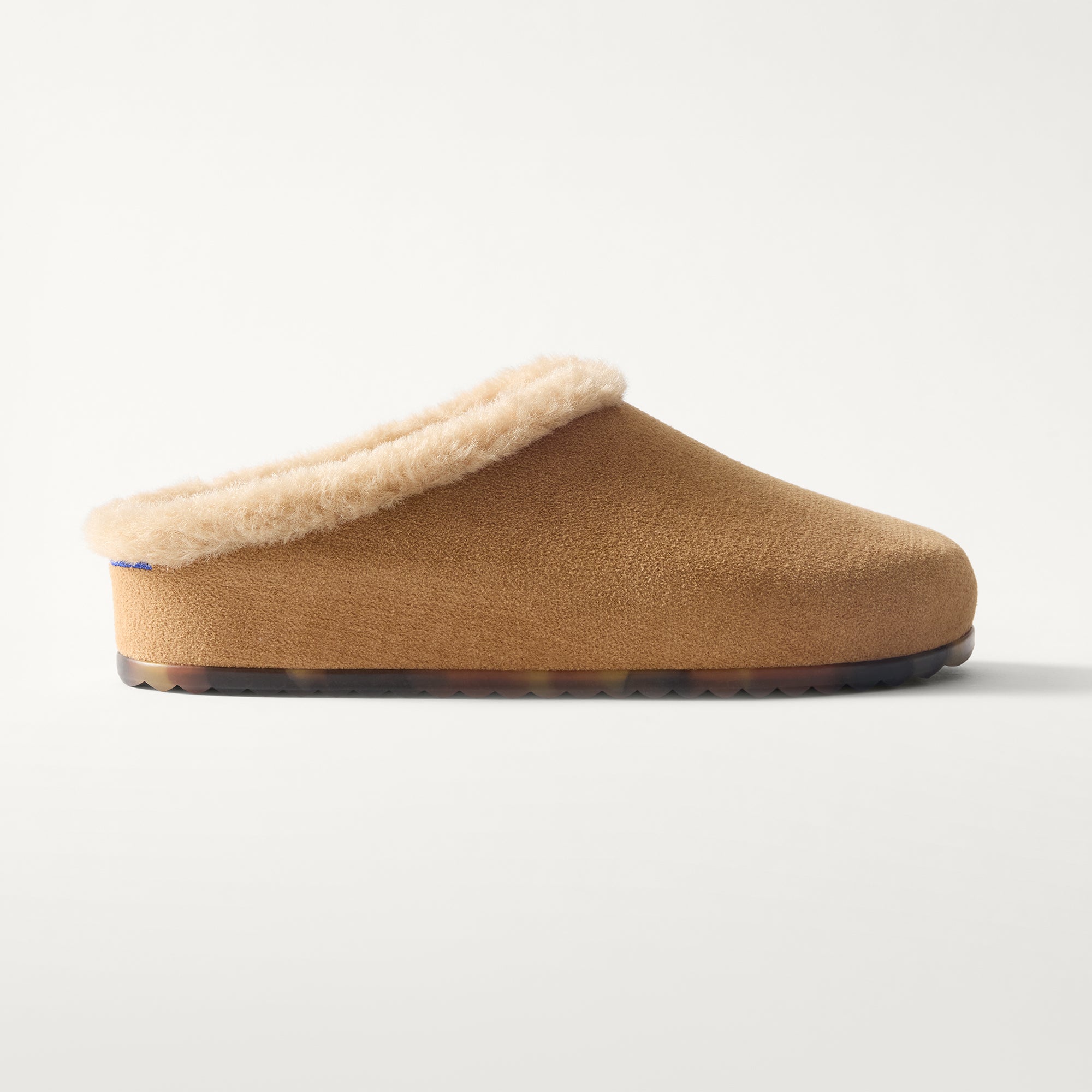 Rothy's The Après Clog Zoccoli ReVelvet Pecan foderati