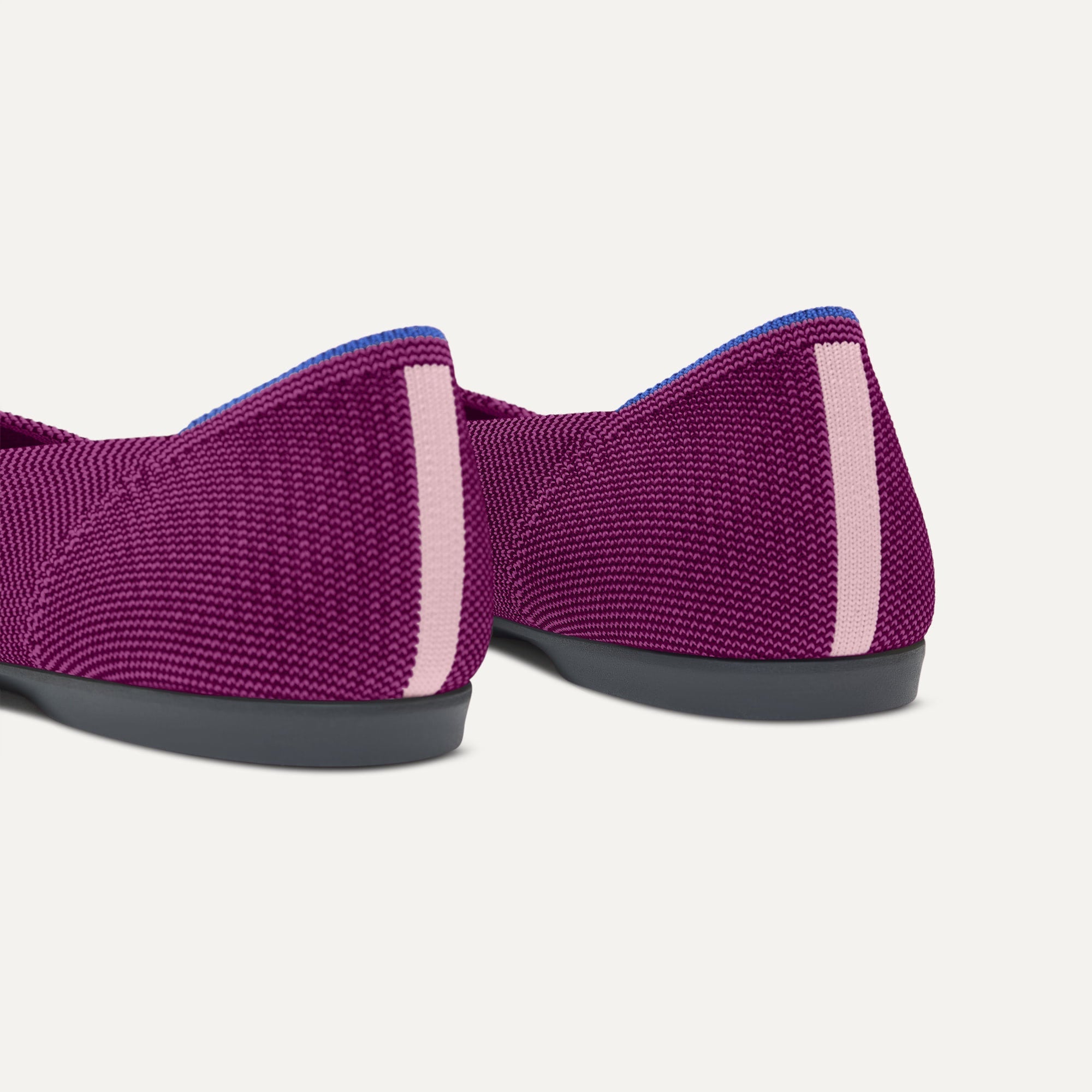 Rothy's The Daily Flat ballerine Wild Berry rosa knit