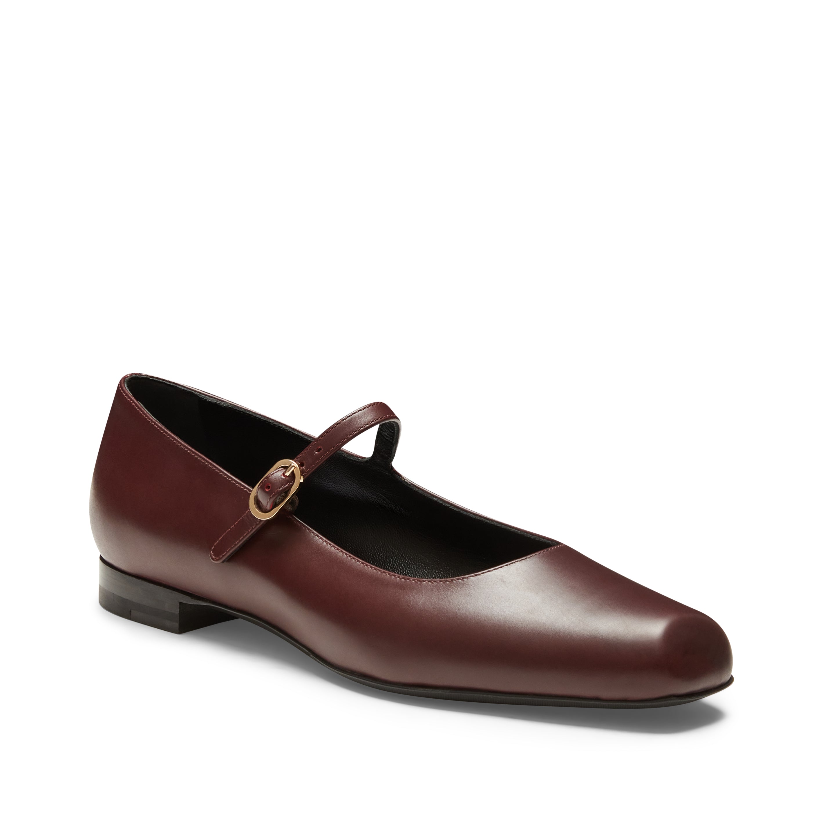 F.lli Rossetti 68340 Mary Jane donna pelle granata tacco basso