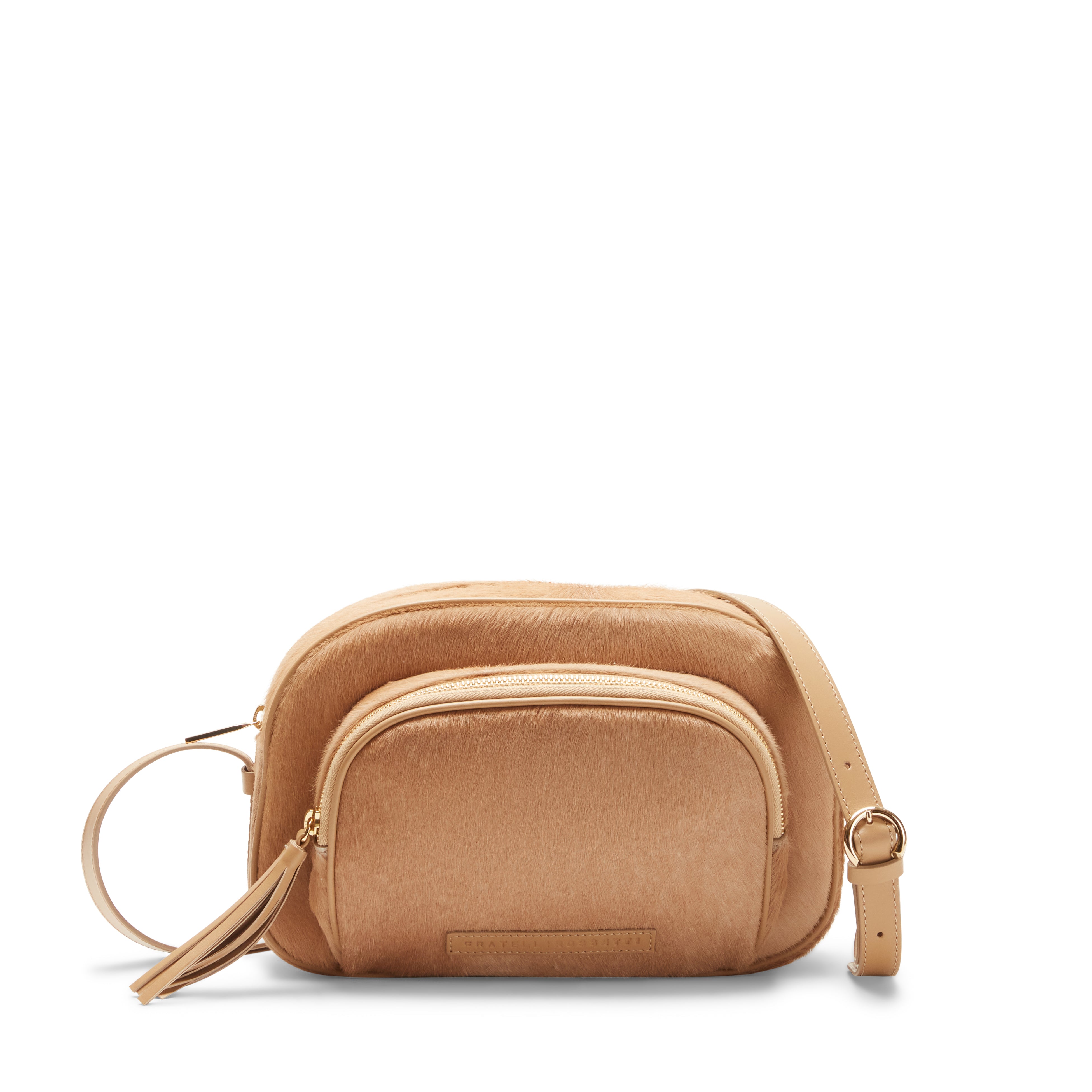 F.lli Rossetti Brera 84886 borsa tracolla beige pelle