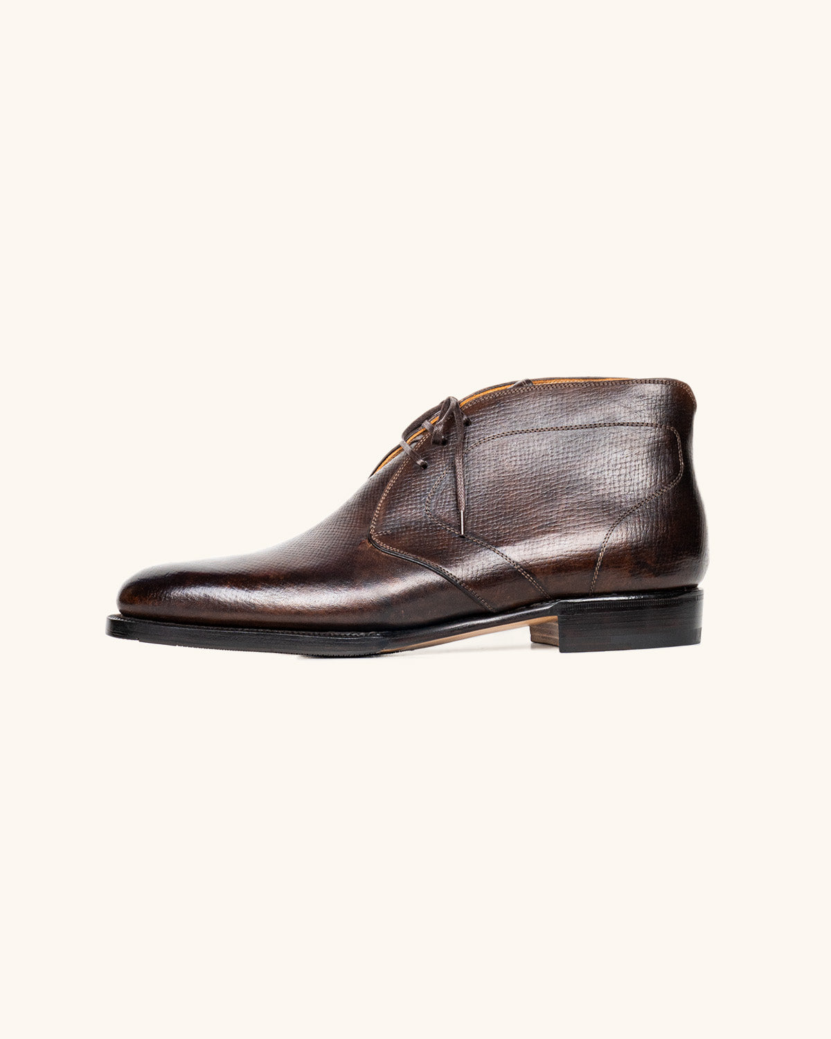 Stefano Bemer Boots T7000 Stivaletti Pelle Marrone Chukka