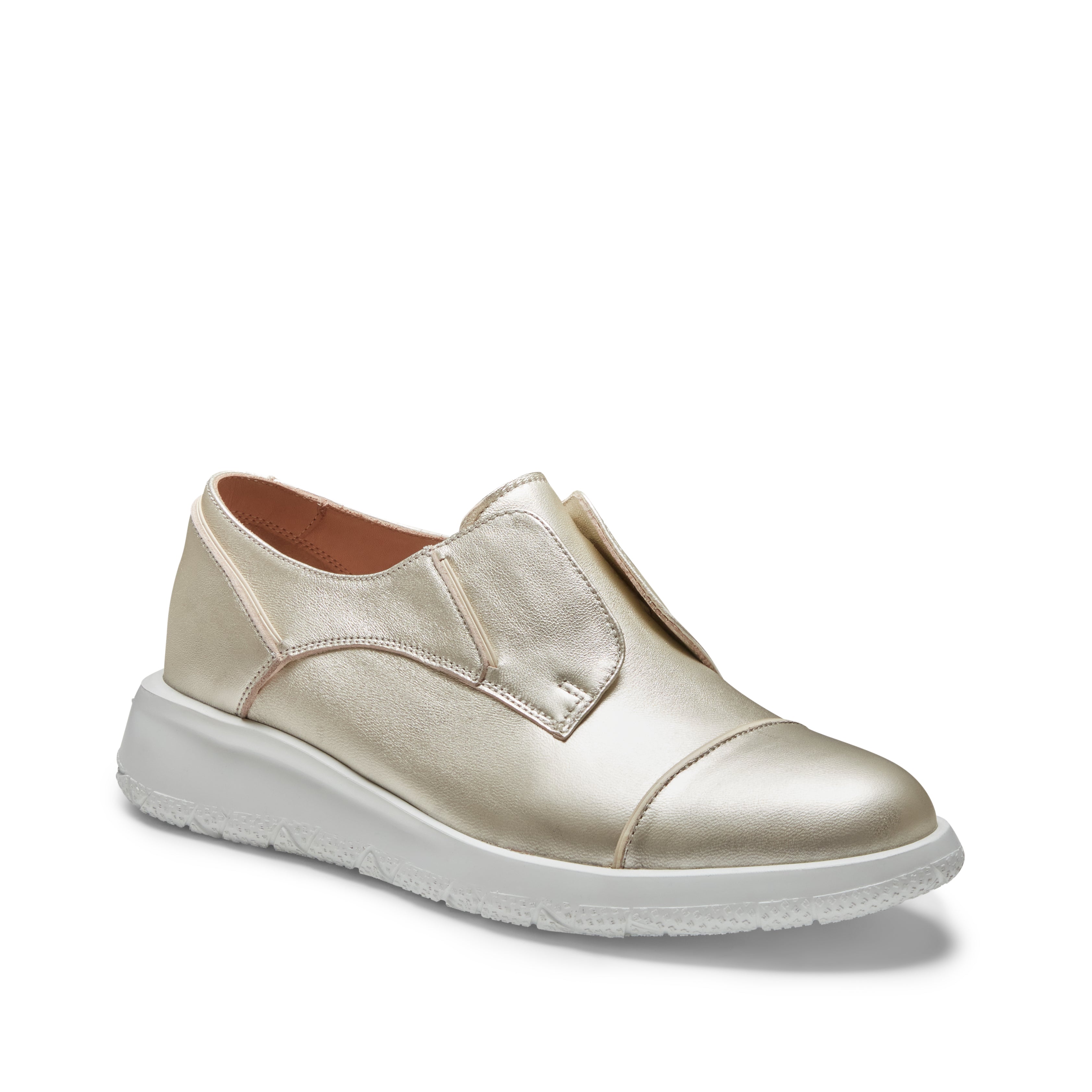 F.lli Rossetti 77194 Sneaker Pelle Donna Sabbia Metallizzata