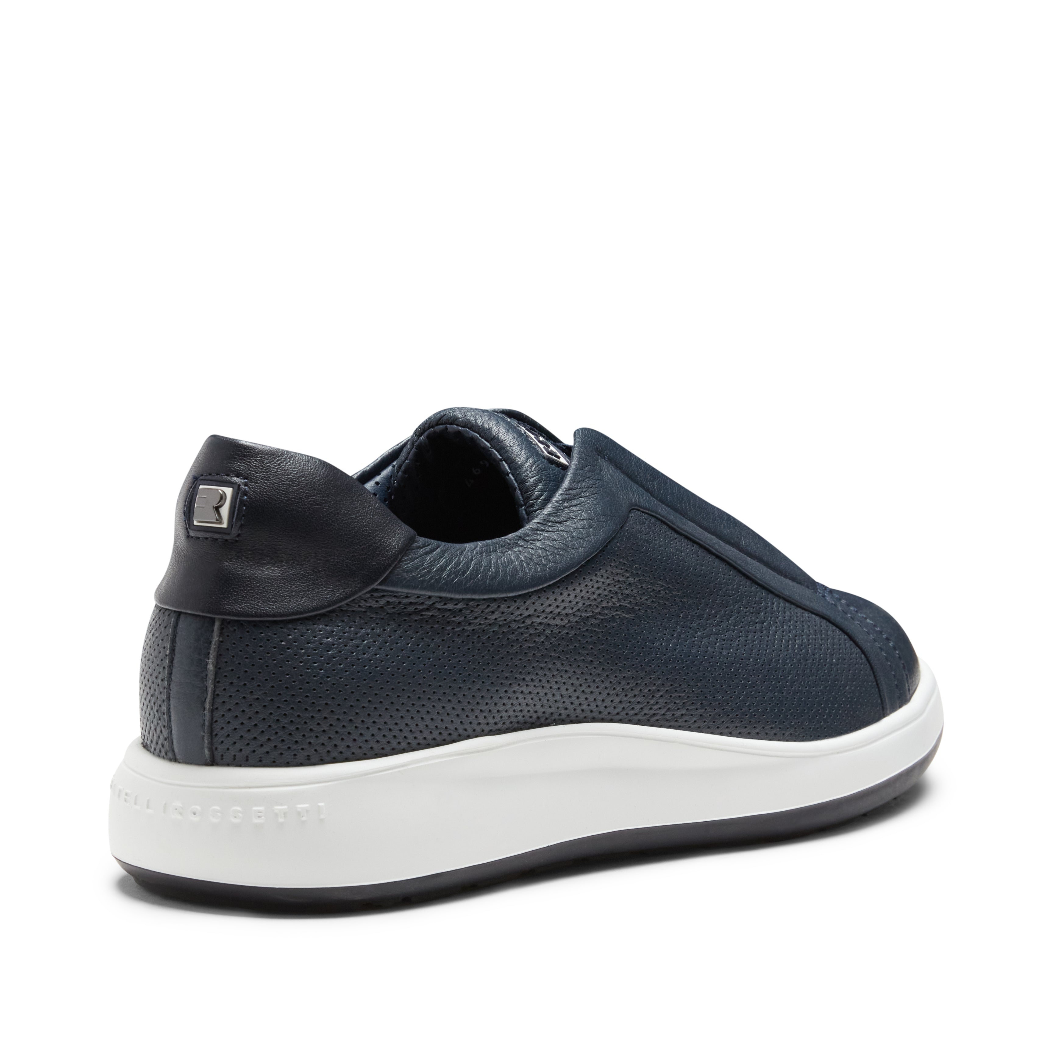 F.lli Rossetti 46975 Sneaker Pelle Blu Marine Traforata