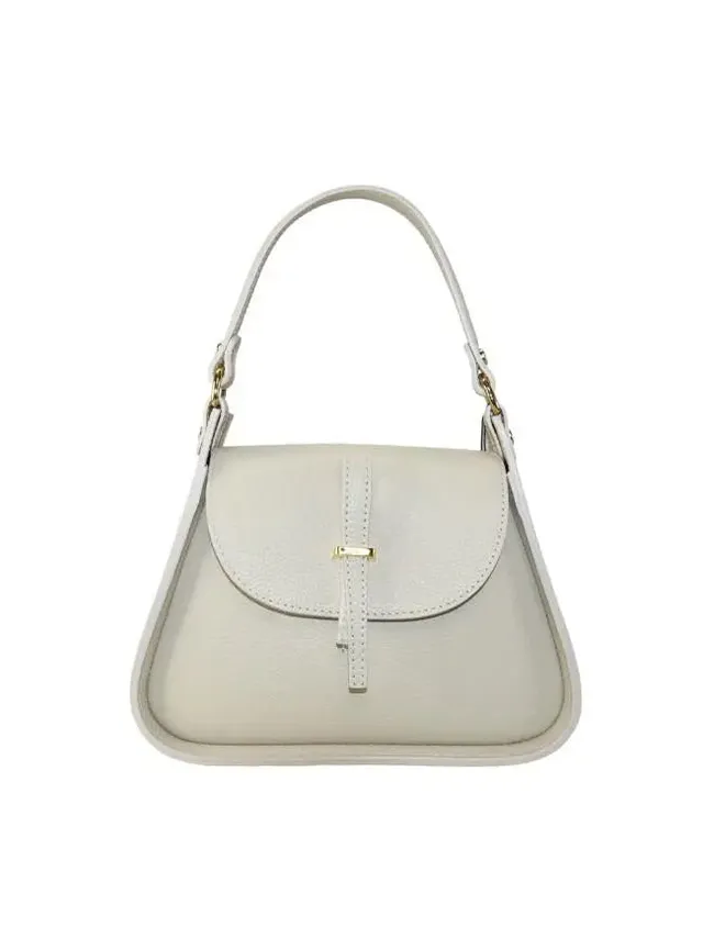 Sandro Barbera BAEN 35838 borsa mano donna panna pelle