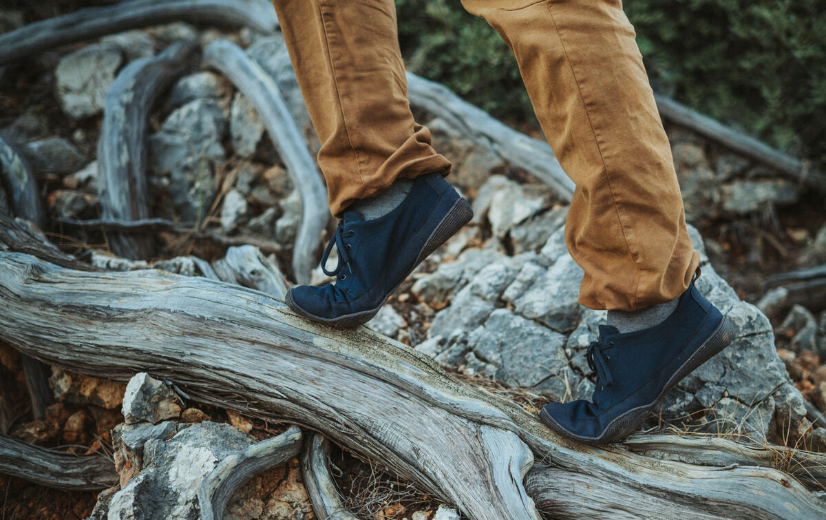 Wildling Shoes Risaik blueberry scarpe basse blu lana