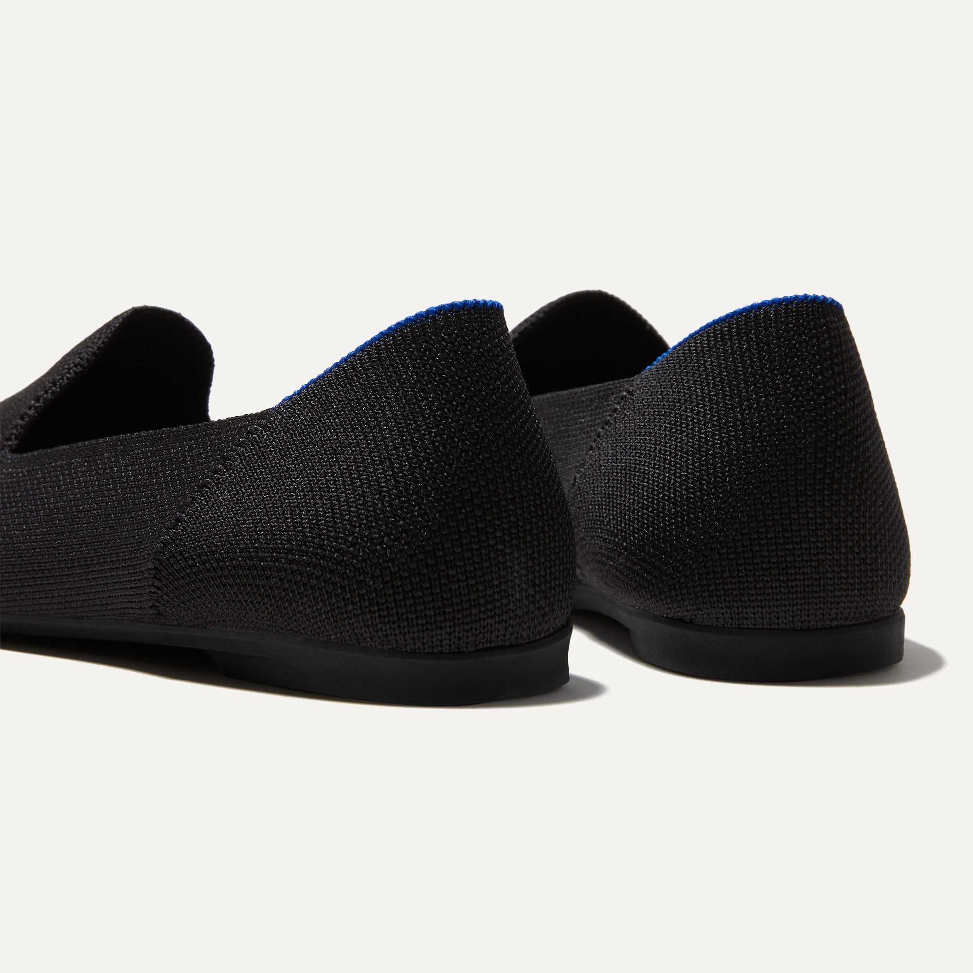 Rothy's The Almond Loafer mocassini donna neri punta mandorla
