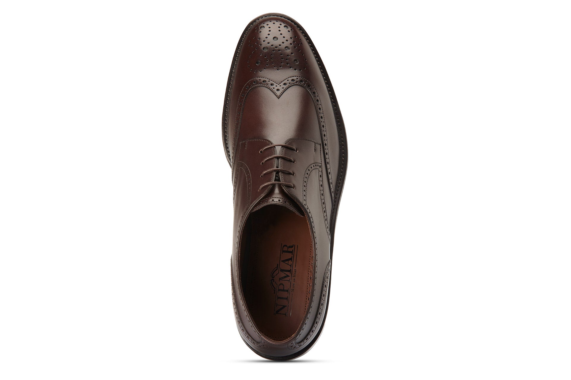 Nipmar Derby E21/1001 scarpe derby uomo marrone pelle