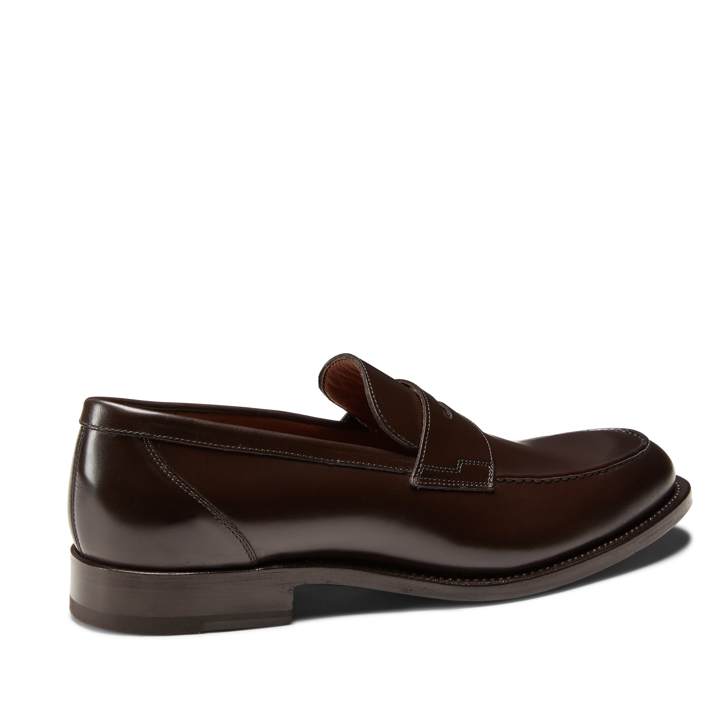 F.lli Rossetti 12605 Mocassino Pelle Uomo Ebano Goodyear Cuoio
