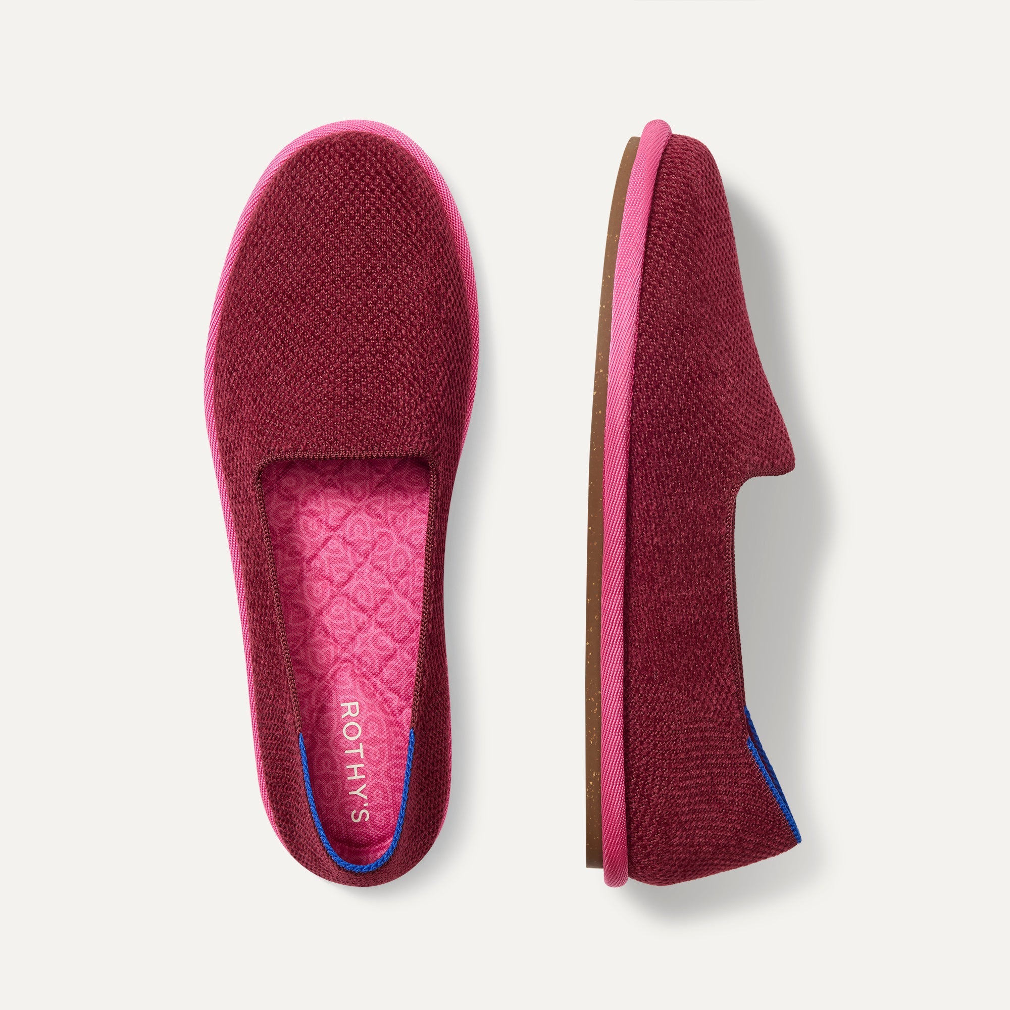 Rothy's The Cruiser Loafer mocassini donna ReVelvet Cabernet