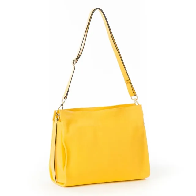 Sandro Barbera C17 Borsa Gialla Pelle Bottalata 30x21