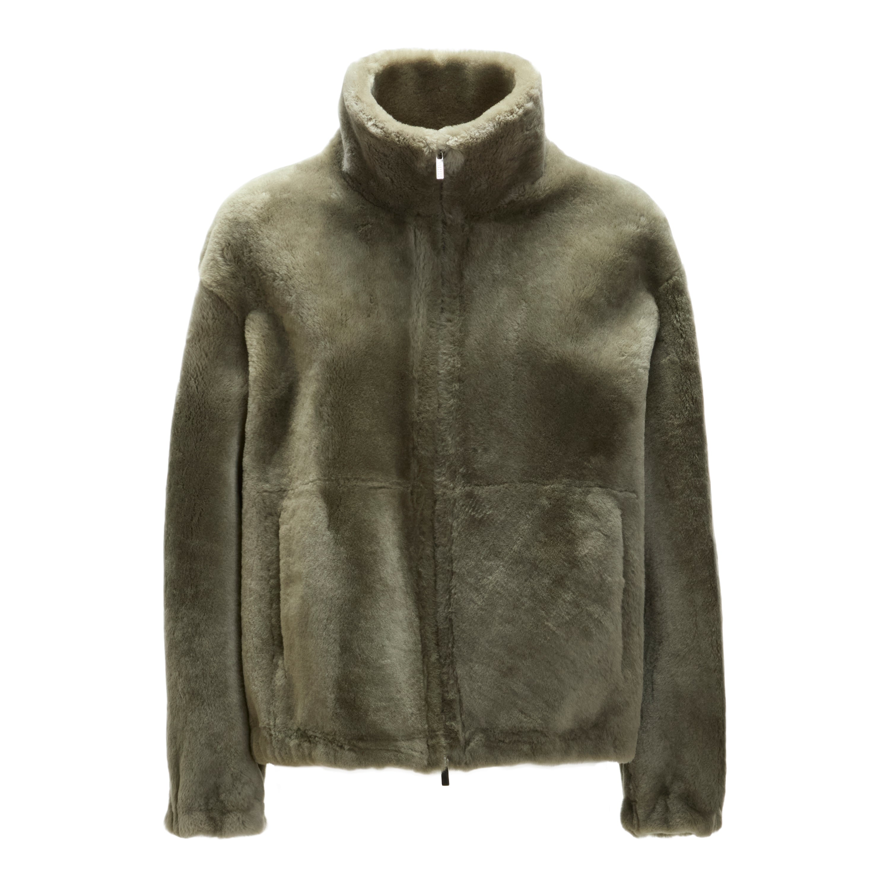 F.lli Rossetti 98419 giubbino donna shearling verde eucalipto