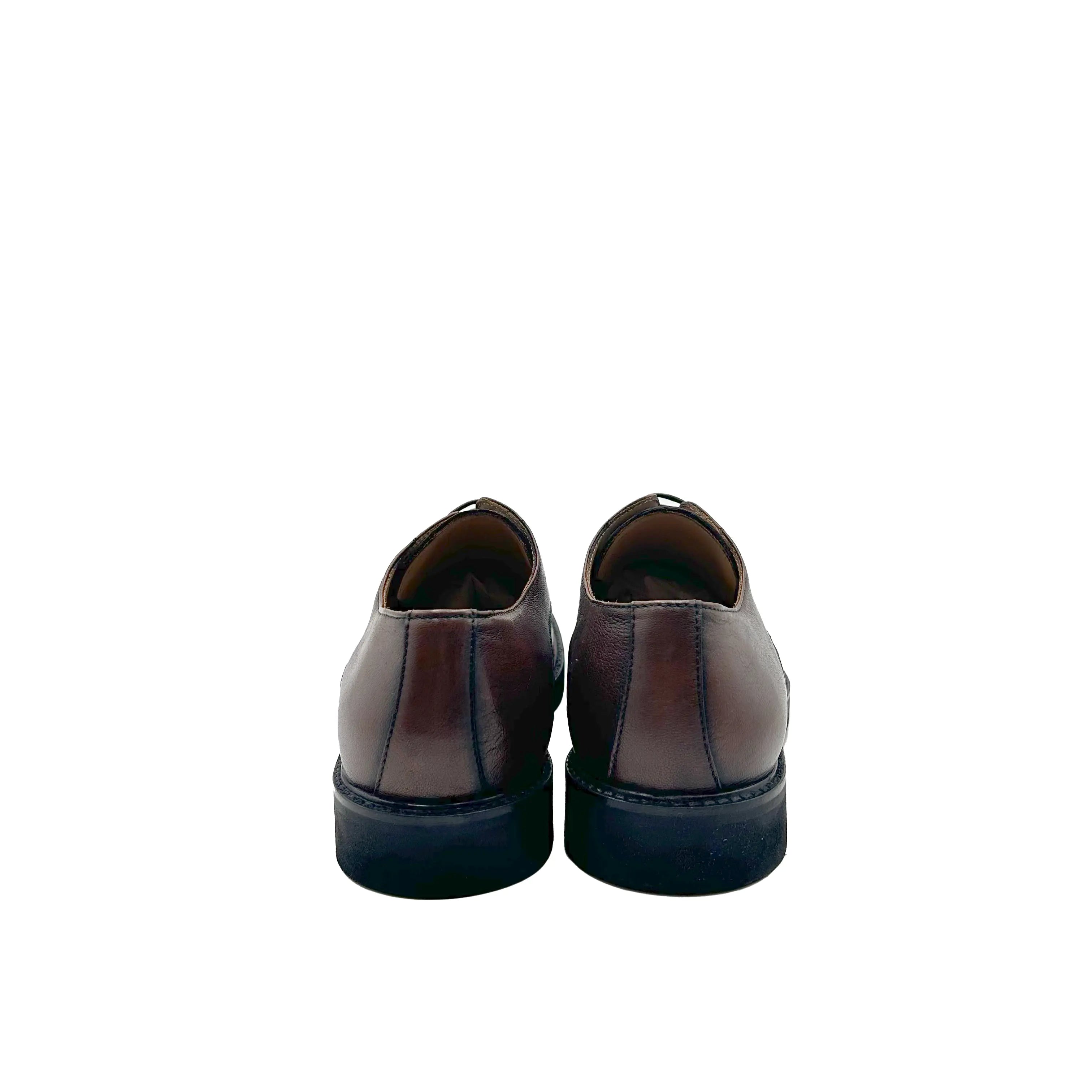 Sandro Barbera 1264 Derby Maya Marrone Vibram Scarpe