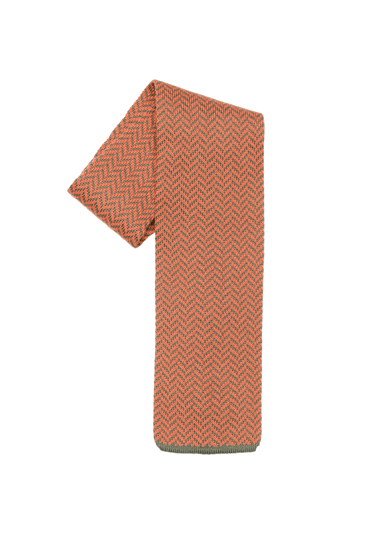 Stefano Bemer Ties cravatta cotone arancione verde