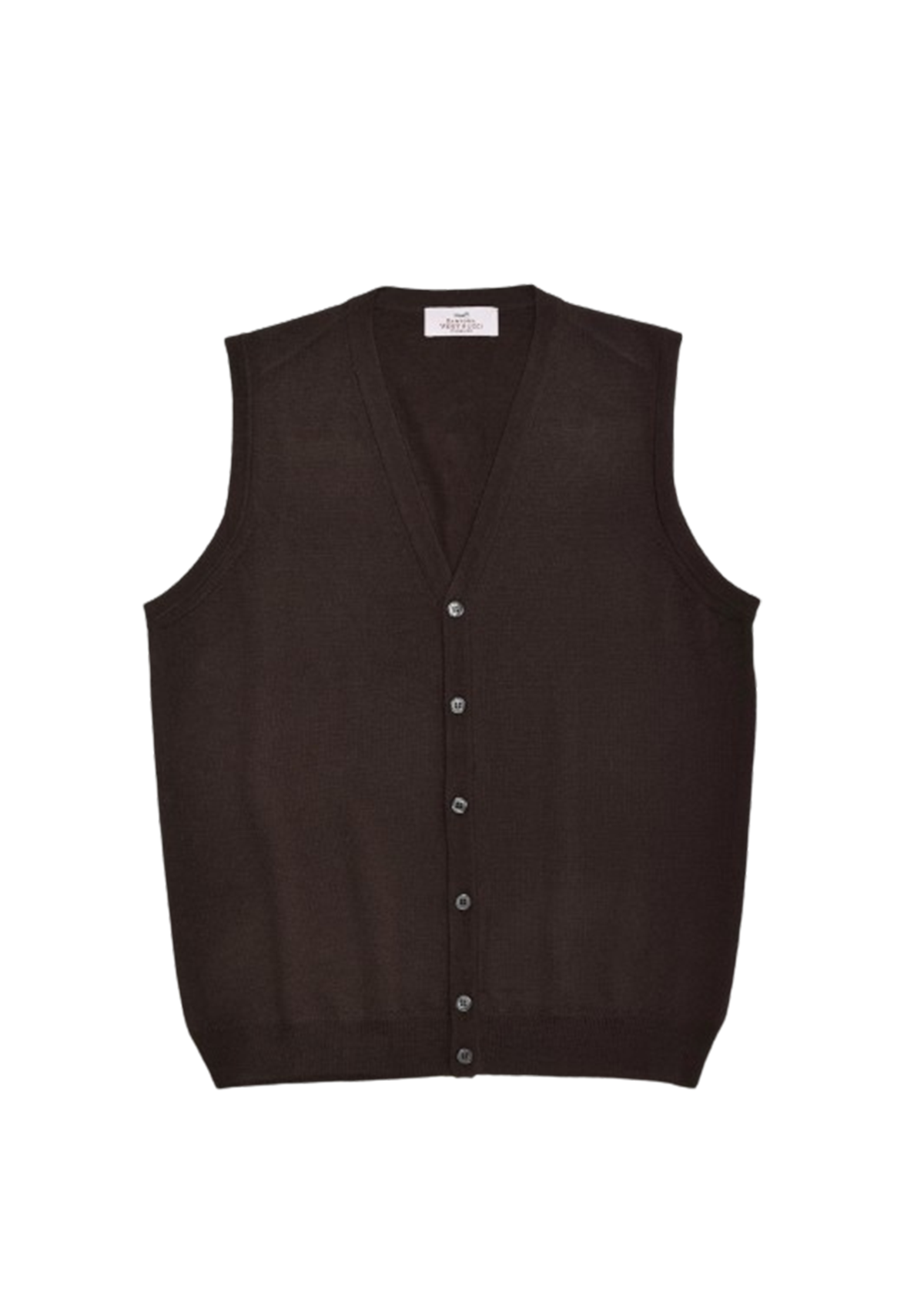 Stefano Bemer Blazers SV7002 gilet lana marrone 3XL