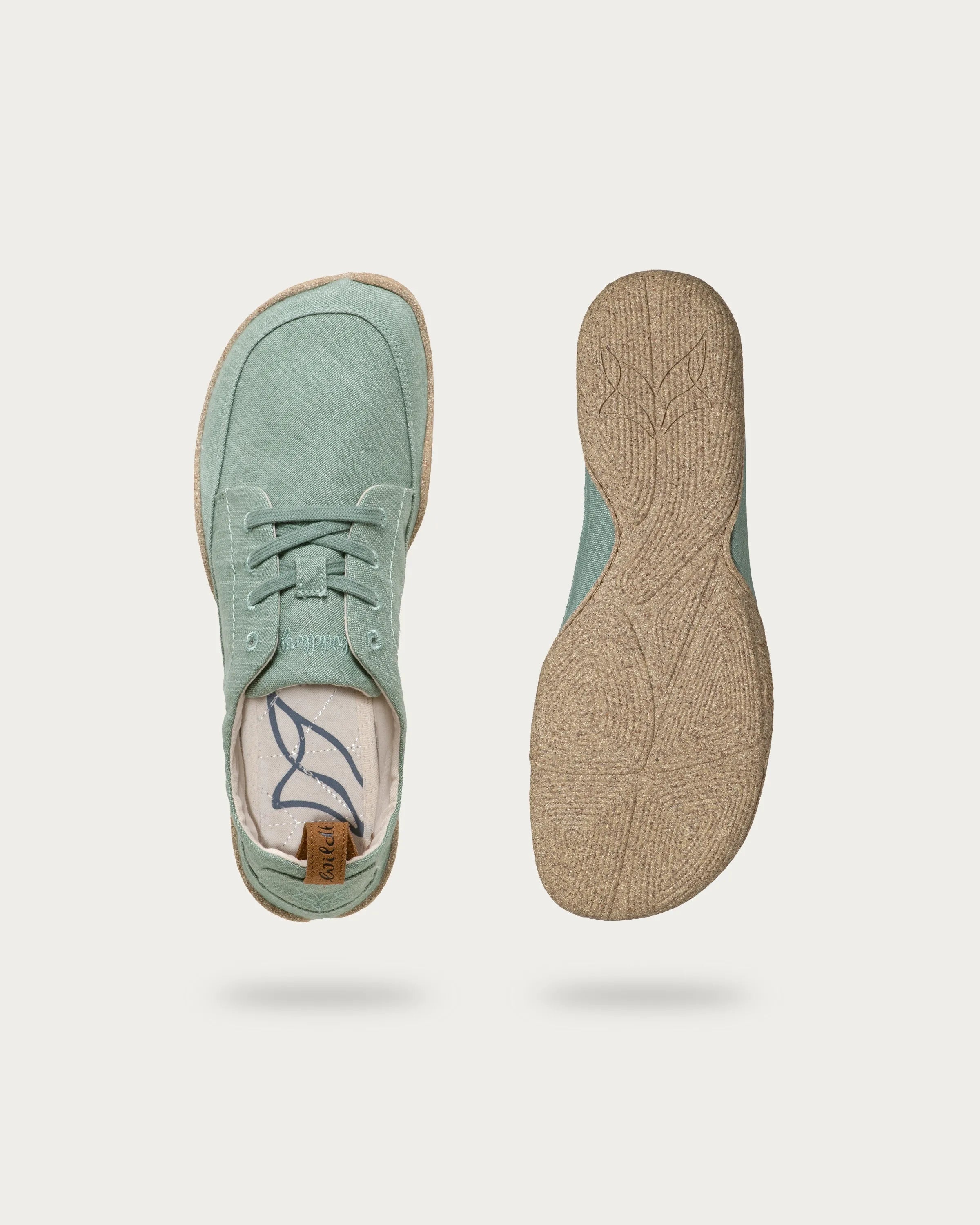 Wildling Shoes Lelin menthe sandali lino verdi EU 36-48