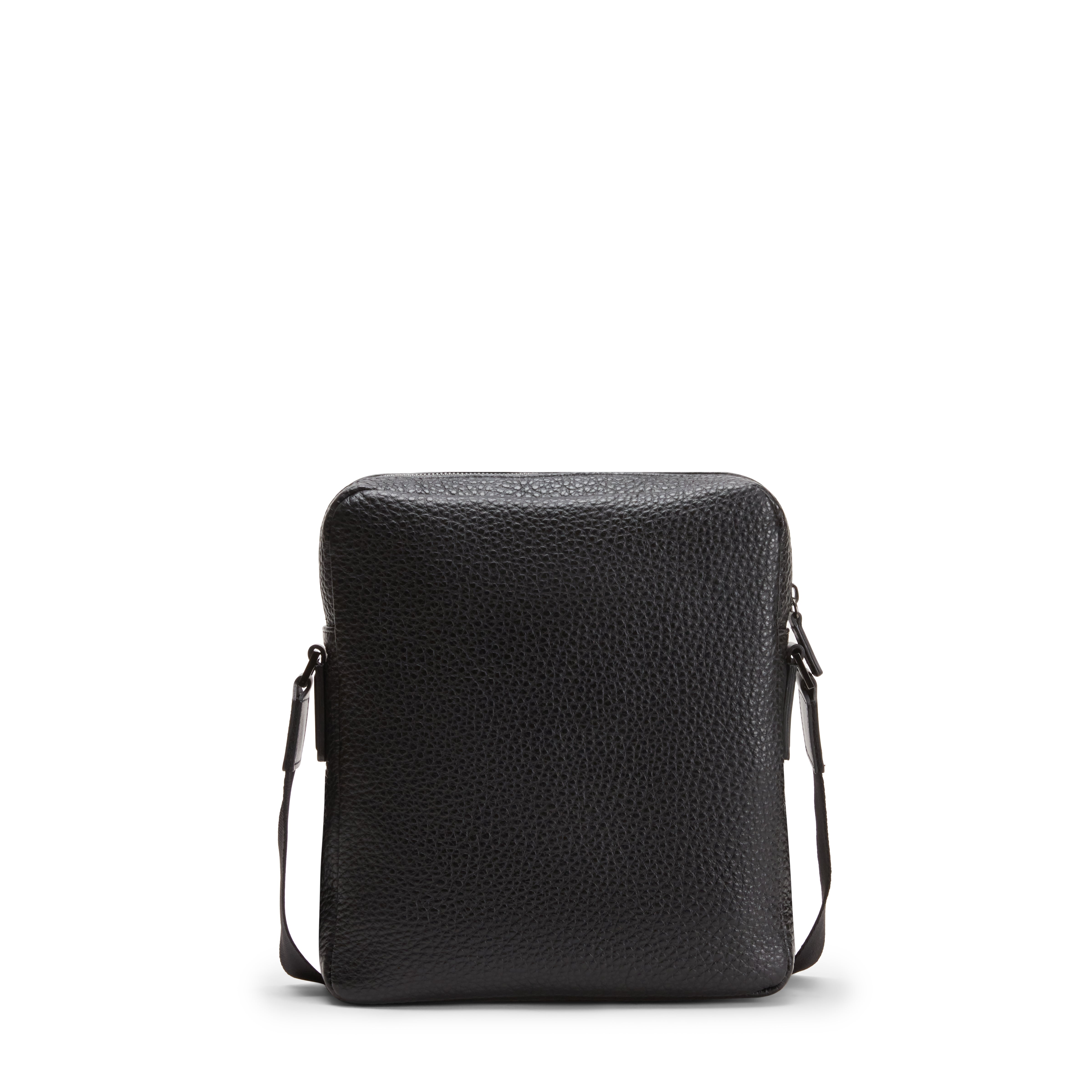 F.lli Rossetti borsa messenger uomo pelle nero