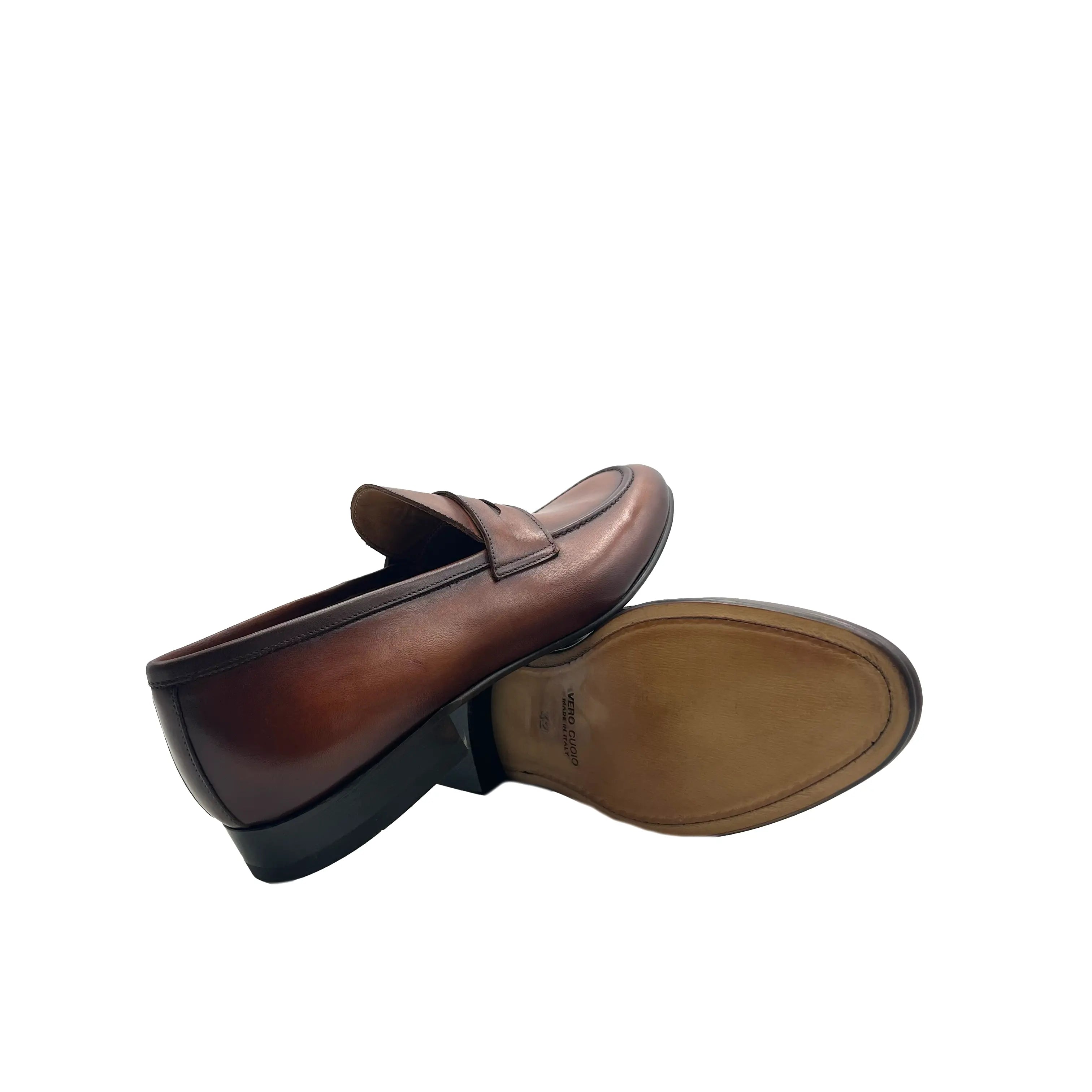 Sandro Barbera 4228 mocassino penny loafer brisee 42