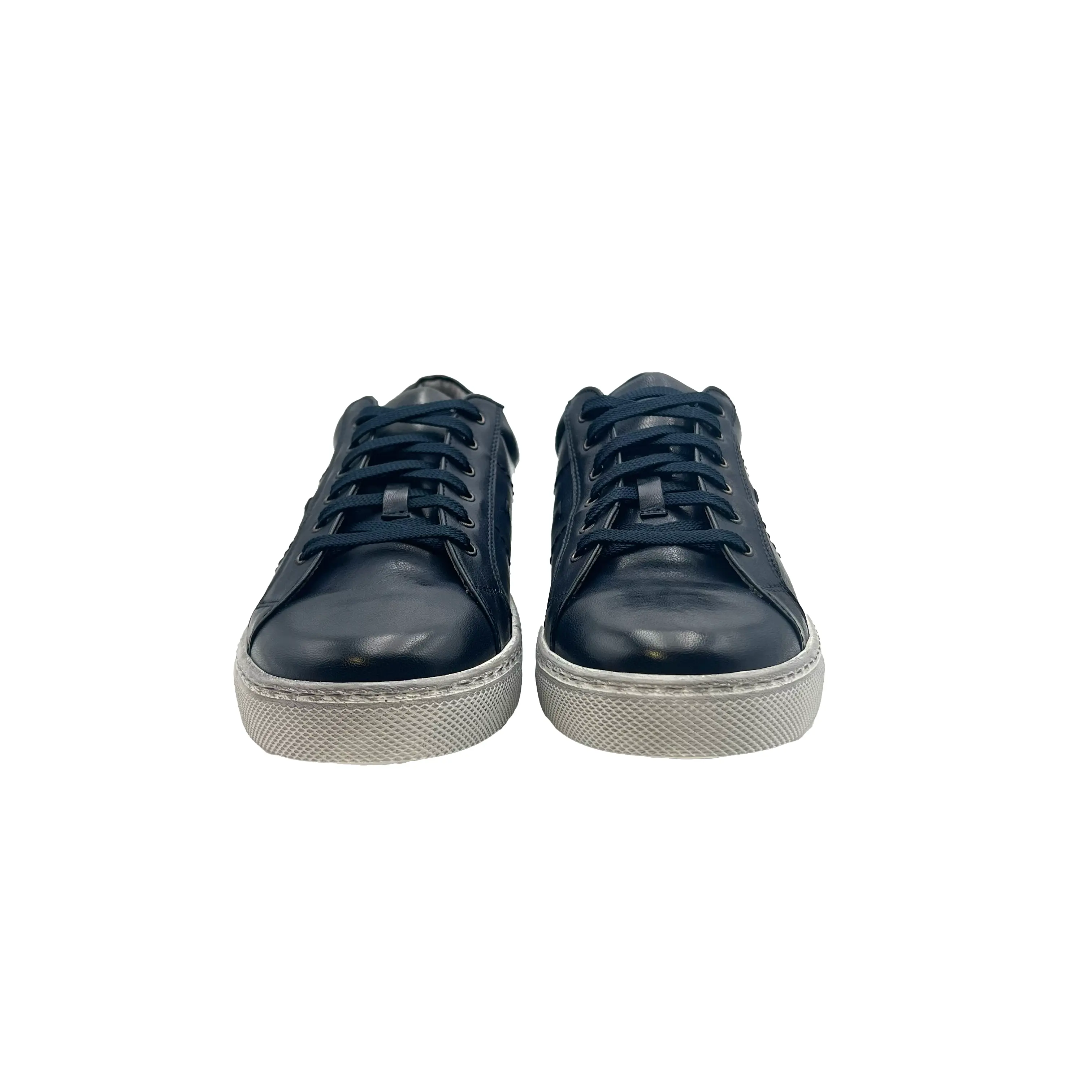 Sandro Barbera Owilde 1467 Sneaker Uomo Blu Pelle