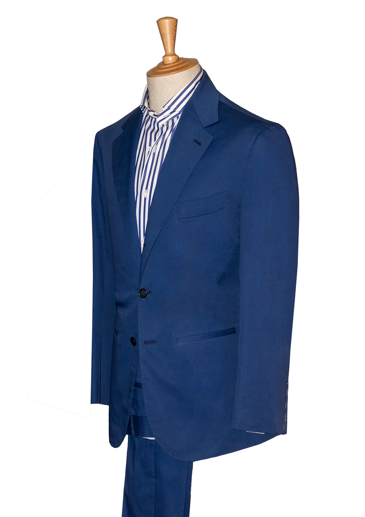 Stefano Bemer Suits SV1009 abito cotone azzurro 50