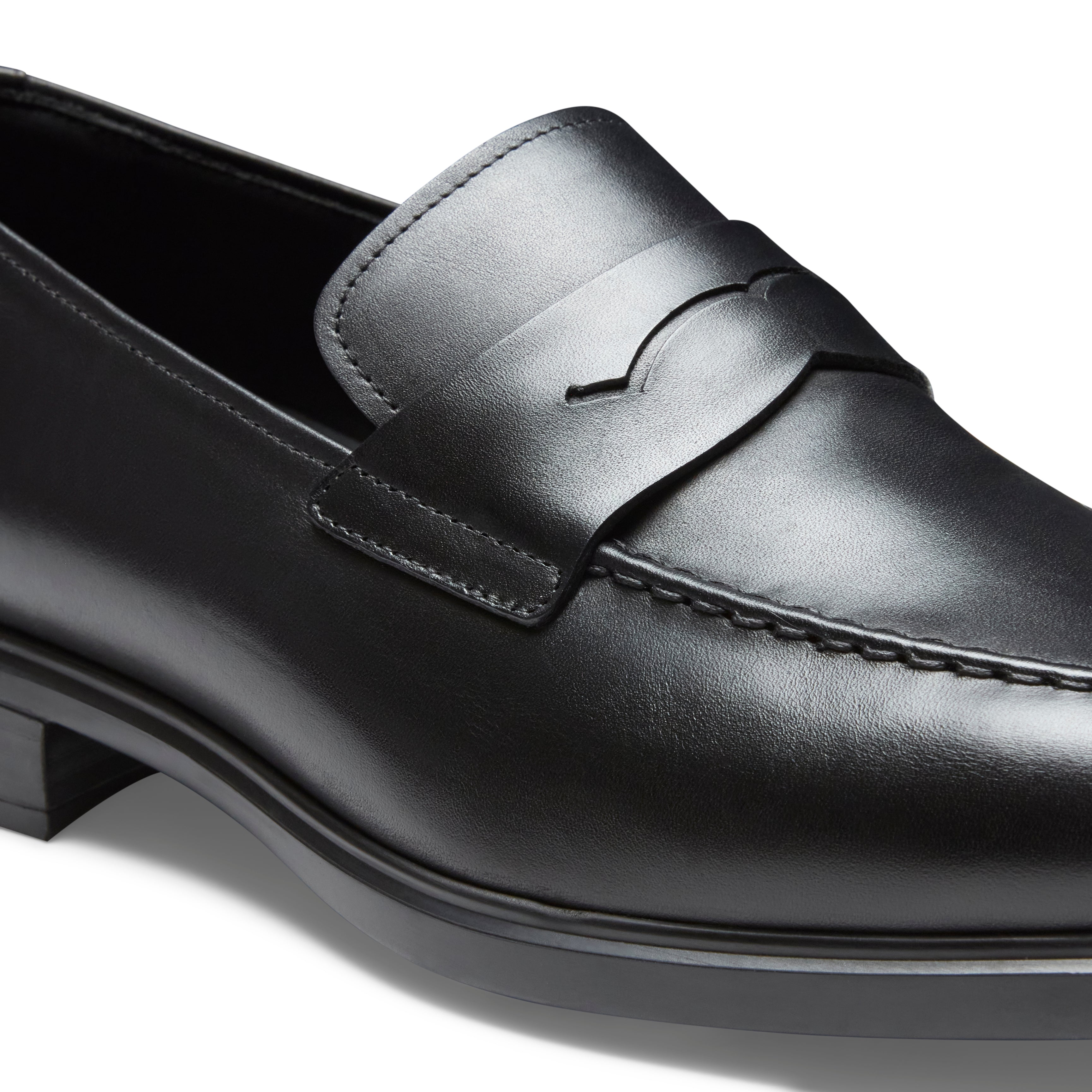 F.lli Rossetti Mocassino Richard 47381 Pelle Uomo Nero Grip