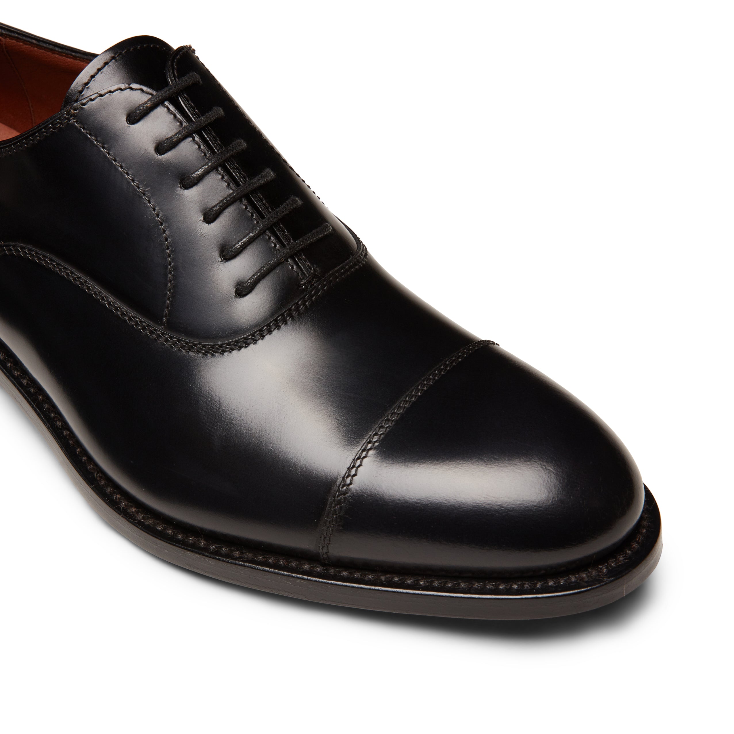 F.lli Rossetti francesina uomo nero pelle liscia Goodyear
