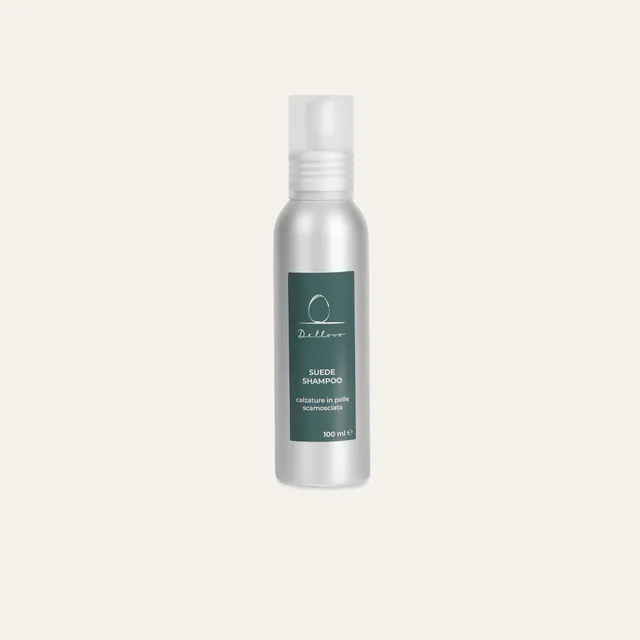 Dellovo Kit Pulizia Shampoo Scamosciate 100 ml Tela