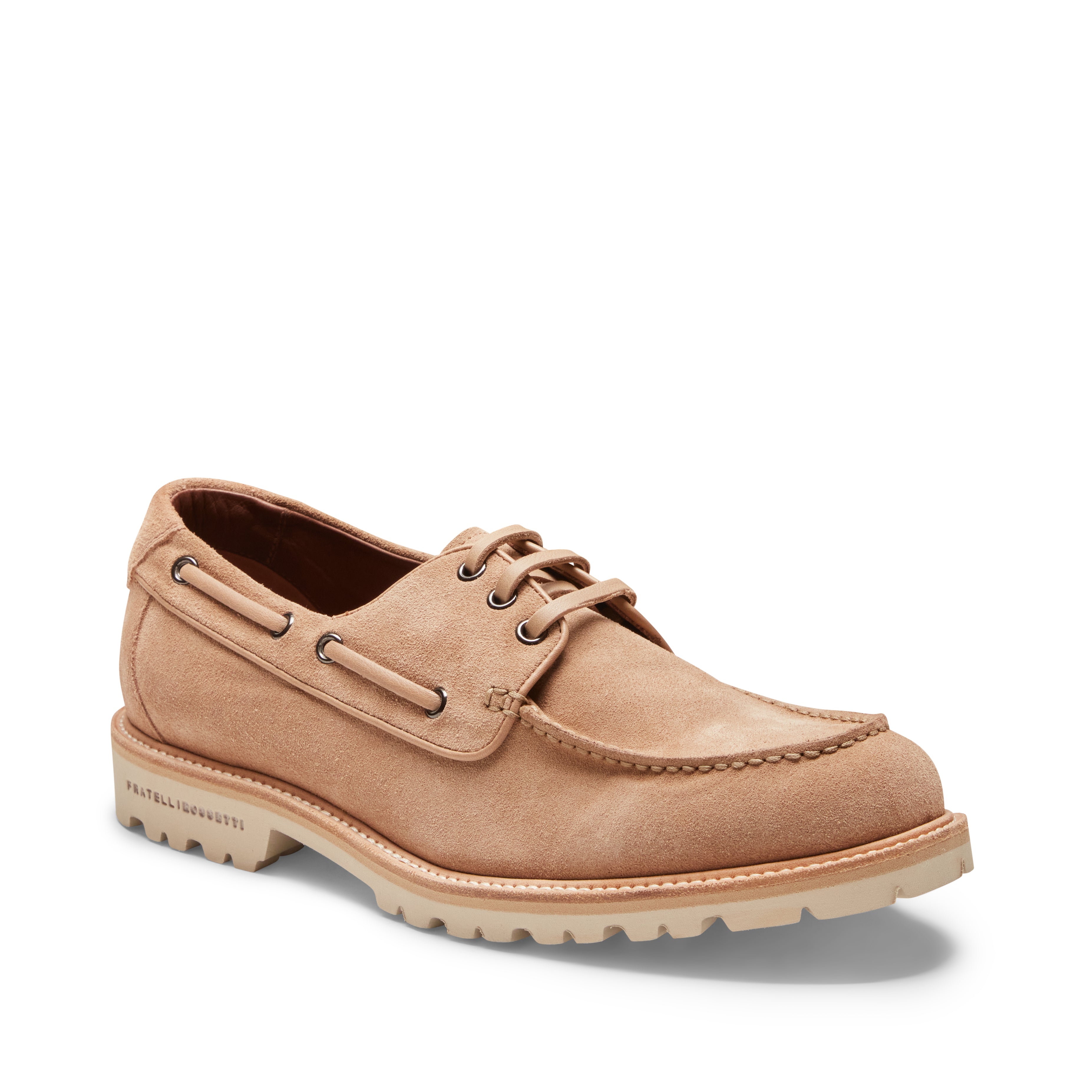 F.lli Rossetti 47424 Mocassino Donna Beige Suede Suola Extralight